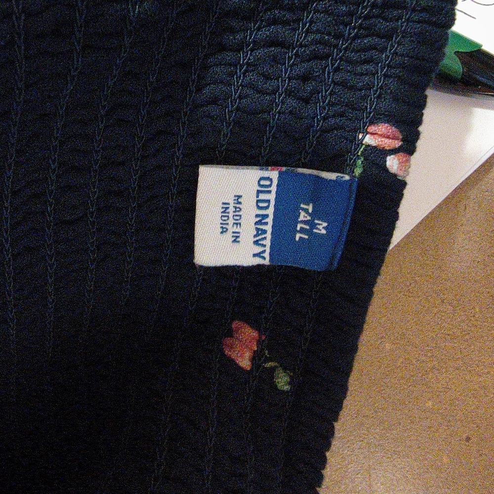 Cherry Print Navy Dress By Old Navy - Picture 8 of 10